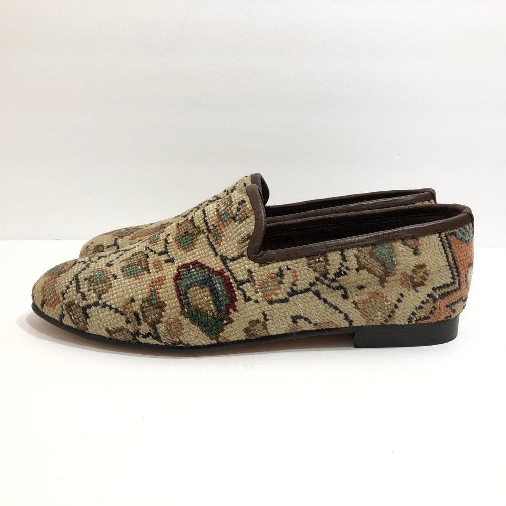 Res Ipsa Kilim Loafers Turkish Wool Slip On Shoes - Picture 3 of 8